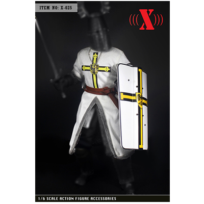 X-025 1/6 比例 中世纪骑士 长袍套装