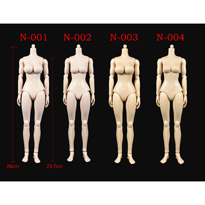 1/6 N001-4 多款 BODY 女素体 兵人 手办 动漫 BJD