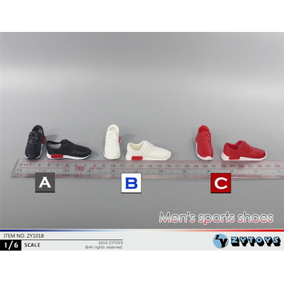 ZYTOYS 1/6 男装运动鞋 玩具 模型 ZY1018