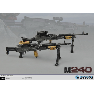 ZYTOYS - 1/6 M240机枪系列 两款 (ZY16-9/10)