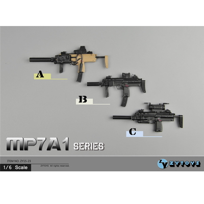 ZYTOYS - 1/6 MP7A1冲锋枪系列 三款 ZY15-23