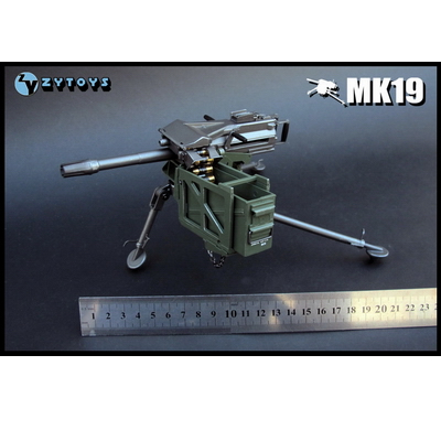ZYTOYS - MK19 自动榴弹发射器 1/6模型 ZY8030