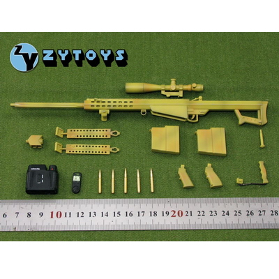 ZYTOYS -1/6 M82A1 消声器版 沙色 (ZY8015)