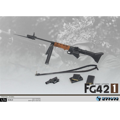 ZYTOYS - 1/6 FG42-1 二战德军伞兵步枪 (ZY2001)