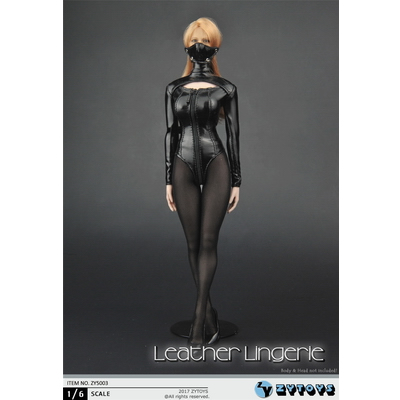 ZYTOYS - 1/6 比例 高领开胸皮内衣 ZY5003