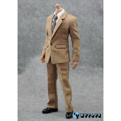 ZYTOYS - 1/6 卡其色 男式西装套装