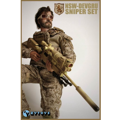 ZYTOYS 1/6 海豹套装 devgru sniper set（AOR1）ZY8035A