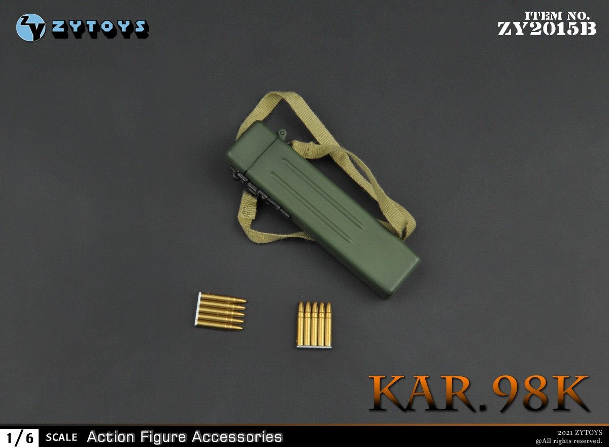 ZYTOYS 1:6 二战 98K 塑料模型 ZY2015(图11)