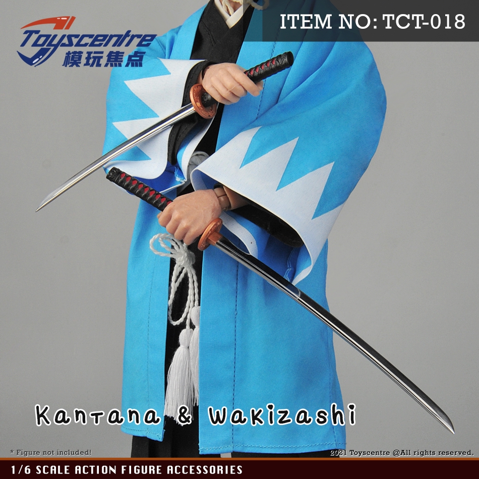 Toys sentre 1/6 武士刀 金属 兵人模型 TCT-018(图2)