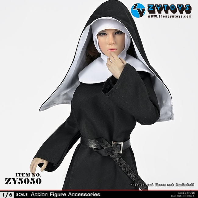 ZYTOYS 1/6 比例 女装 修女套装 ZY5050(图6)