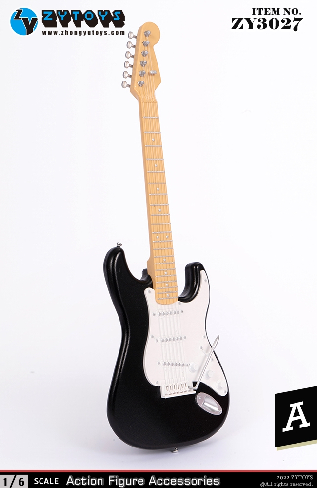 ZYTOYS 电吉他 1/6塑料 手办人偶模型 ZY3027（3个颜色）(图8)