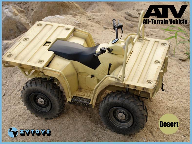 ZYTOYS - 1/6 ATV全地形越野摩托(2个颜色) ZY8033(图4)