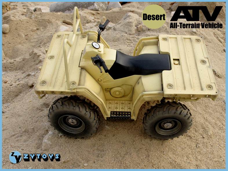 ZYTOYS - 1/6 ATV全地形越野摩托(2个颜色) ZY8033(图5)