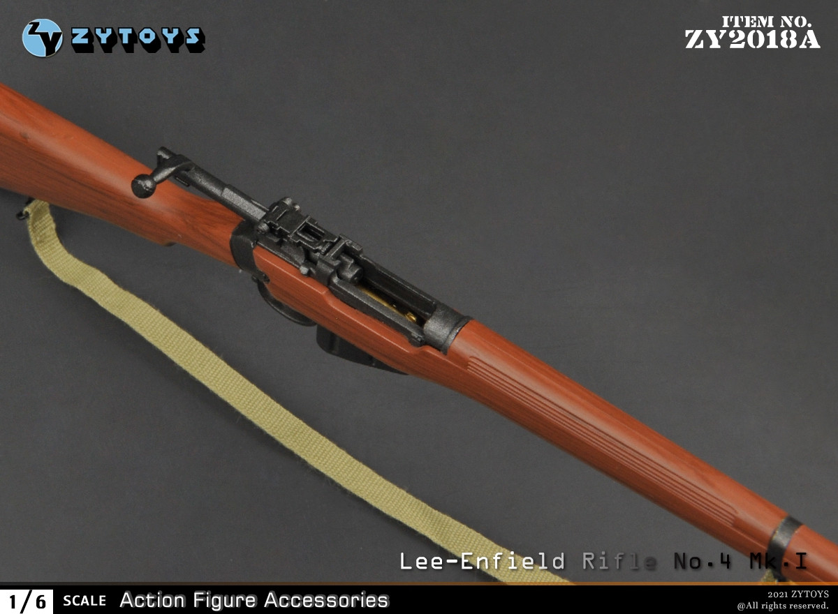 ZYTOYS 1/6 二战 塑料模型 ZY2018 英军 李恩菲尔德 NO4MKI(图6)