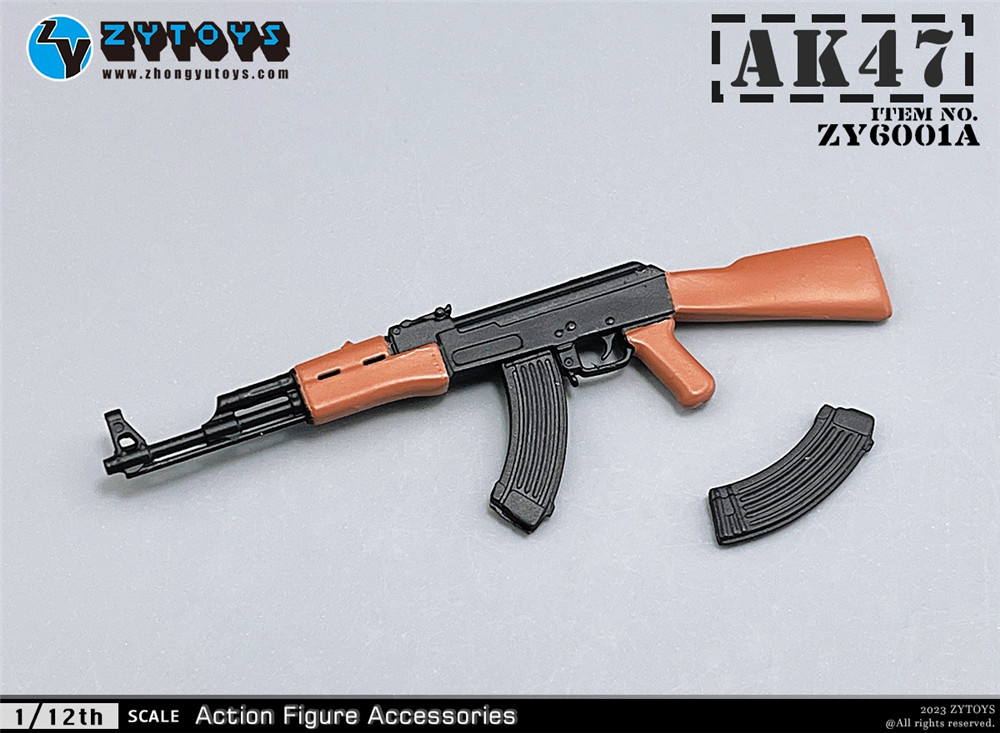 ZYTOYS 1/12 武器系列（第一弹）上色完成品 ZY6001A(图6)