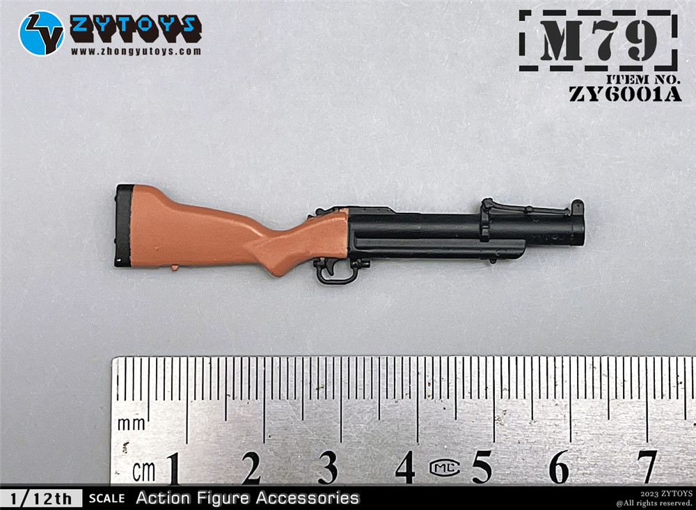ZYTOYS 1/12 武器系列（第一弹）上色完成品 ZY6001A(图15)