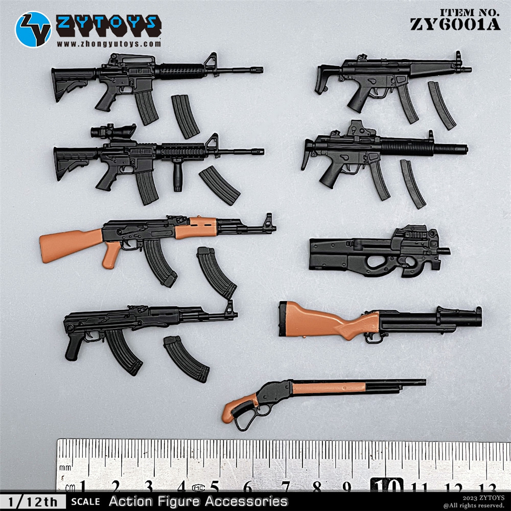 ZYTOYS 1/12 武器系列（第一弹）上色完成品 ZY6001A(图20)