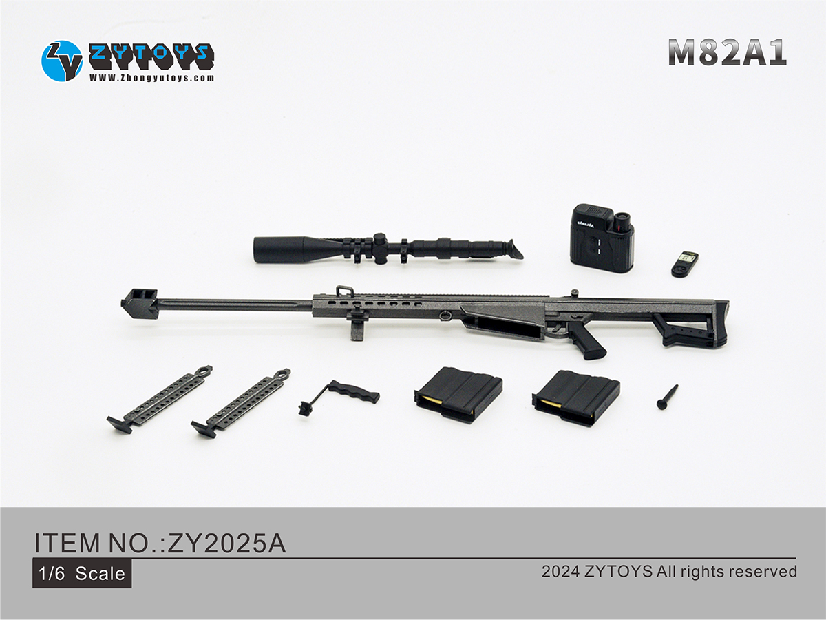 ZYTOYS 1/6 M82A1 巴雷特 狙击枪模型系列(图6)
