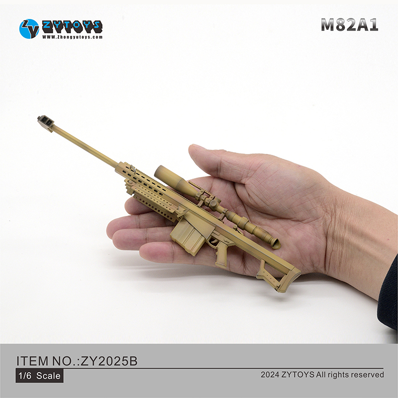 ZYTOYS 1/6 M82A1 巴雷特 狙击枪模型系列(图9)
