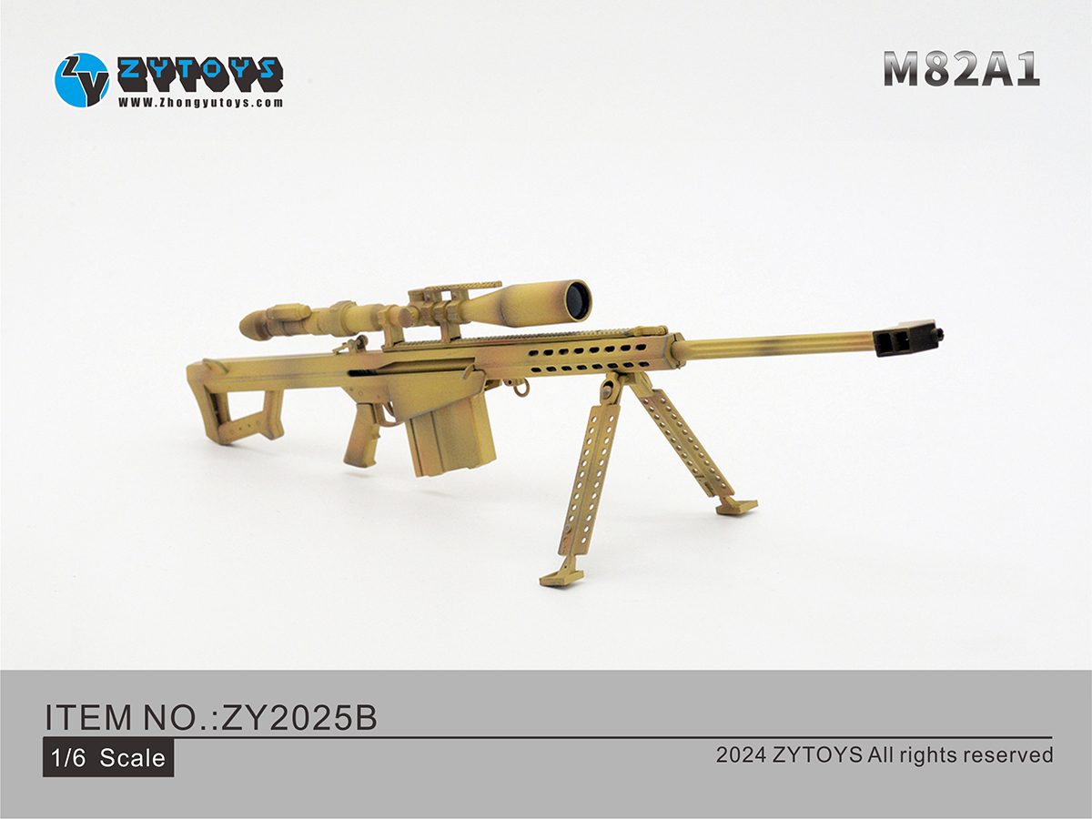 ZYTOYS 1/6 M82A1 巴雷特 狙击枪模型系列(图15)