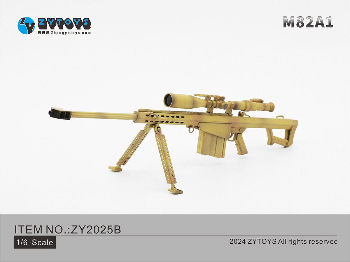 ZYTOYS 1/6 M82A1 巴雷特 狙击枪模型系列(图13)