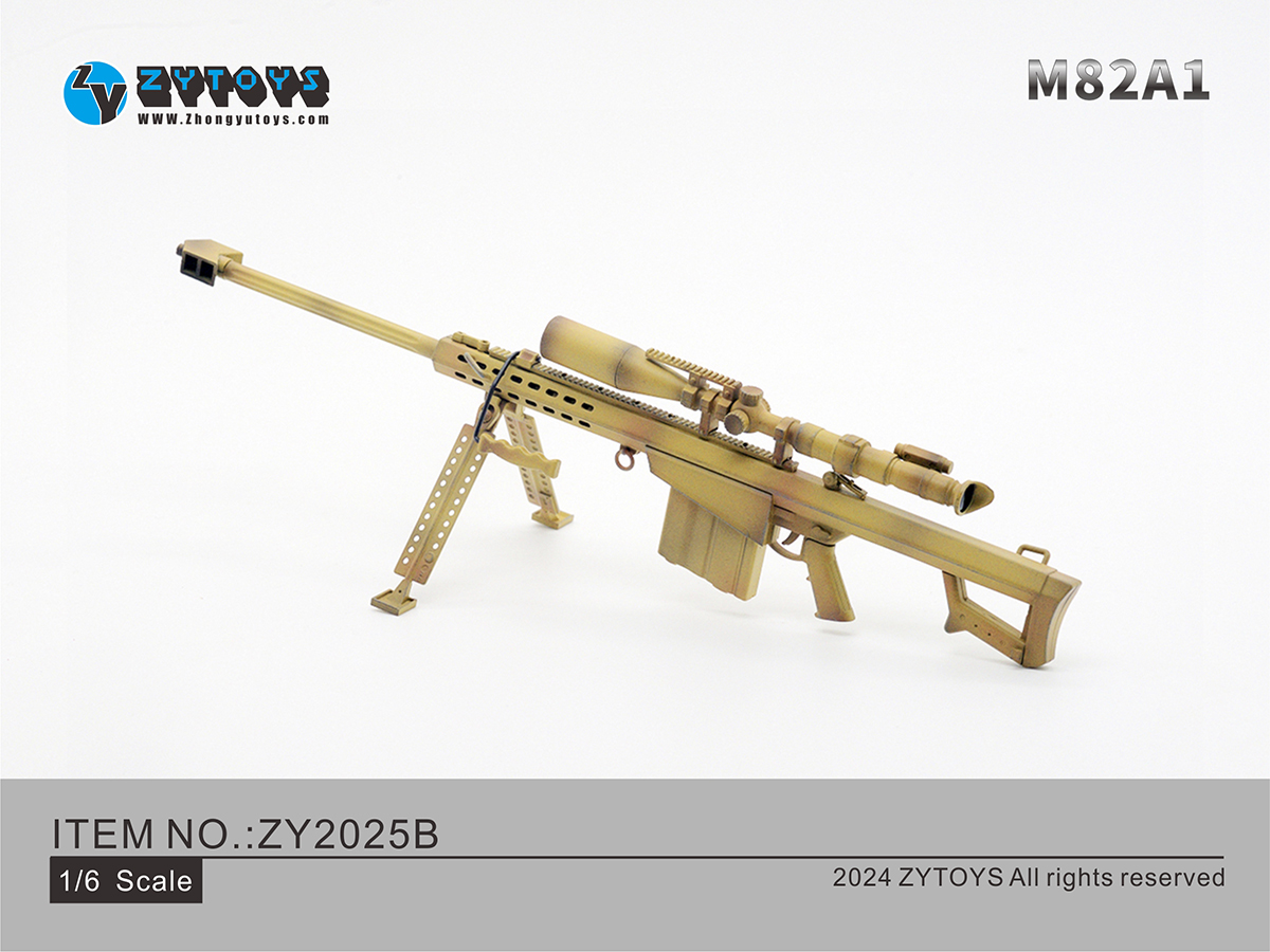 ZYTOYS 1/6 M82A1 巴雷特 狙击枪模型系列(图14)