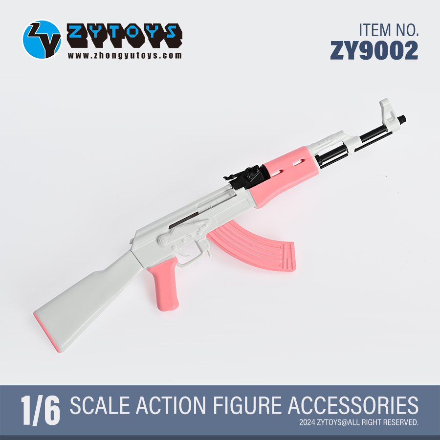 ZYTOYS 1/6 限定版 ZY9001-3 AK47彩色系列 模型(图4)