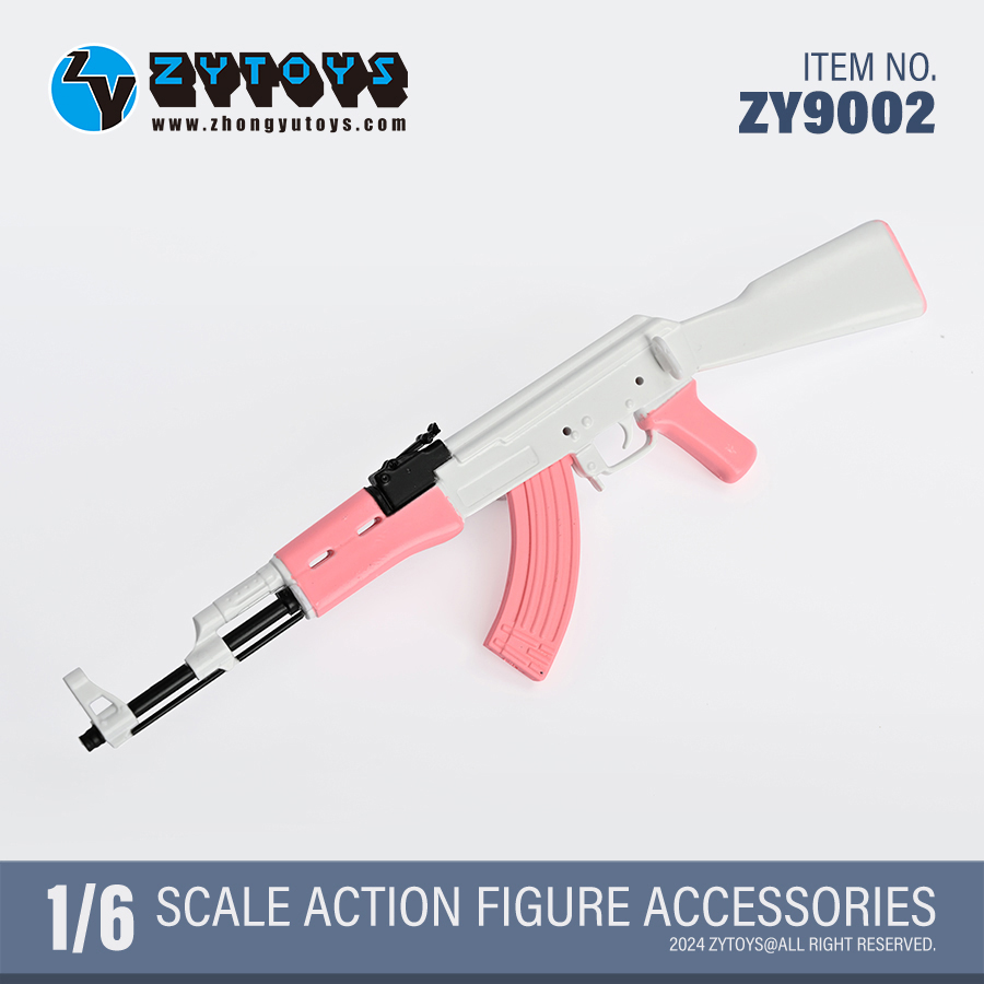 ZYTOYS 1/6 限定版 ZY9001-3 AK47彩色系列 模型(图5)