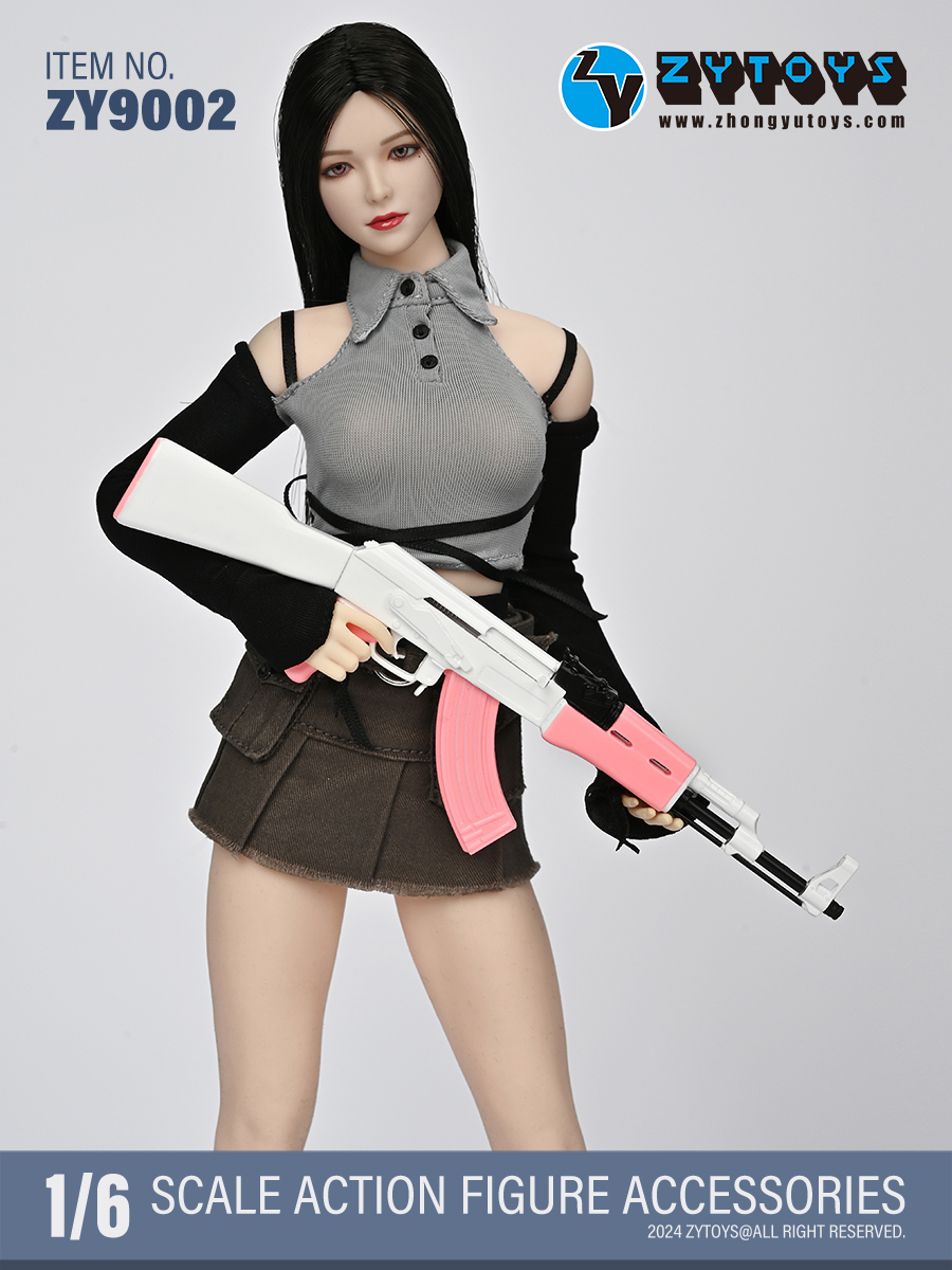 ZYTOYS 1/6 限定版 ZY9001-3 AK47彩色系列 模型(图6)