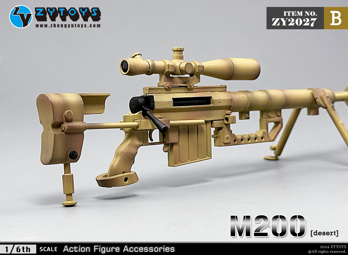 ZYTOYS 1/6 ZY2027 M200狙击枪 模型系列(图14)