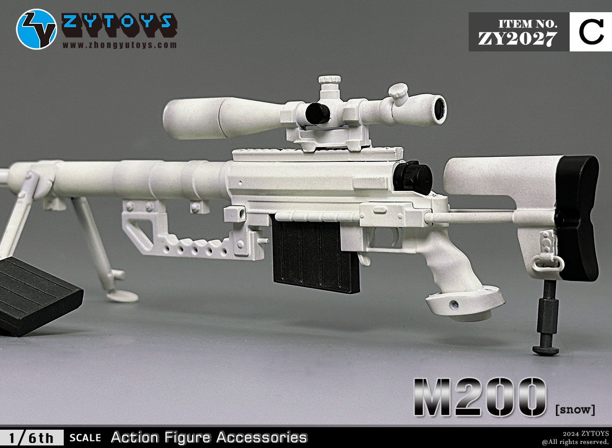 ZYTOYS 1/6 ZY2027 M200狙击枪 模型系列(图18)