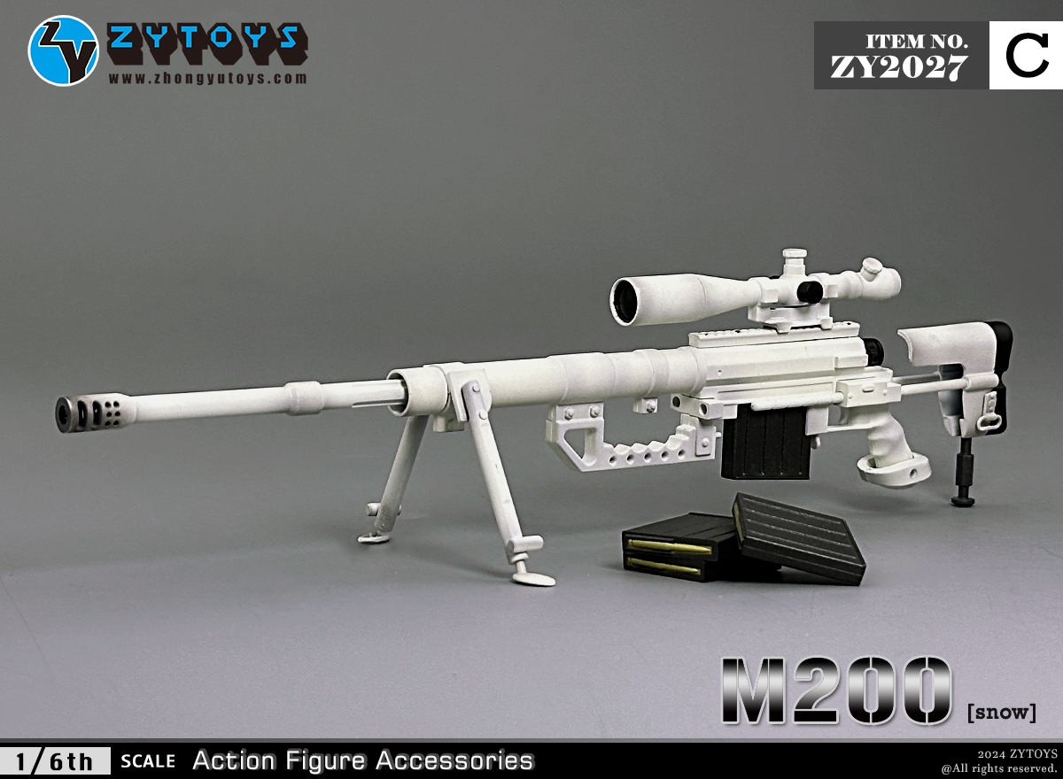 ZYTOYS 1/6 ZY2027 M200狙击枪 模型系列(图19)