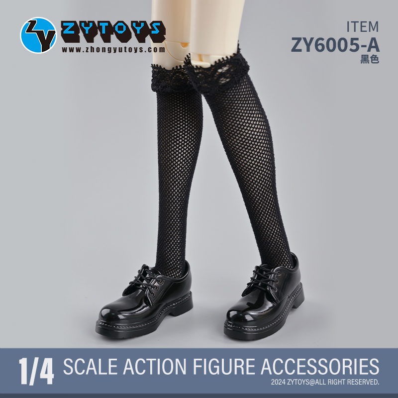 ZY6005 BJD OBJ OB 4分 女装 无缝网袜1/4丝袜