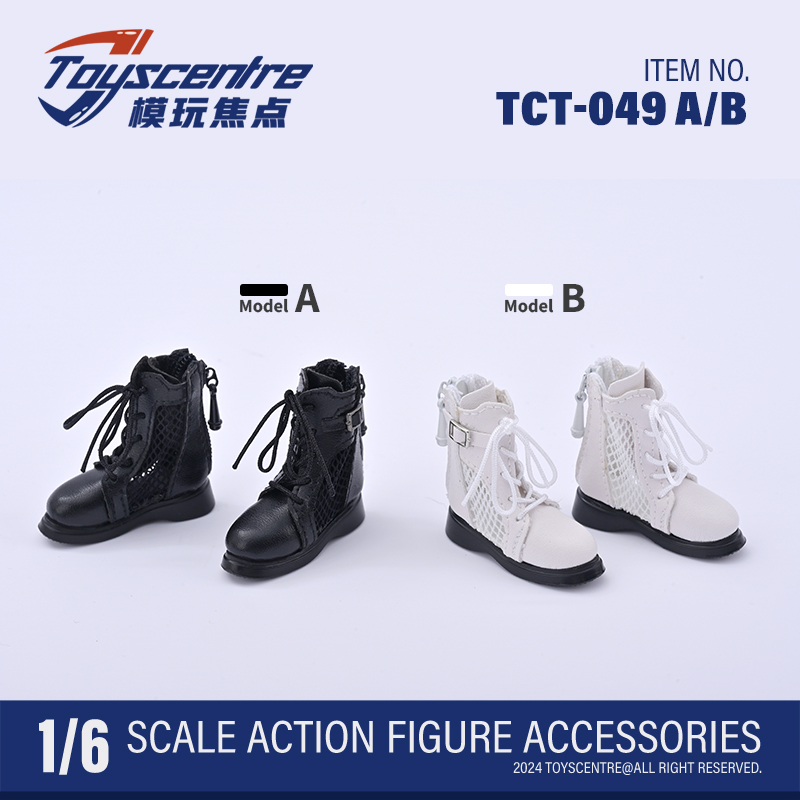 TCT-049女装 1/6 马丁靴网面透气 女靴