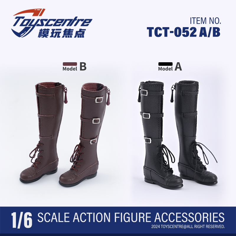 TCT-052 平底高筒 1/6 女款靴