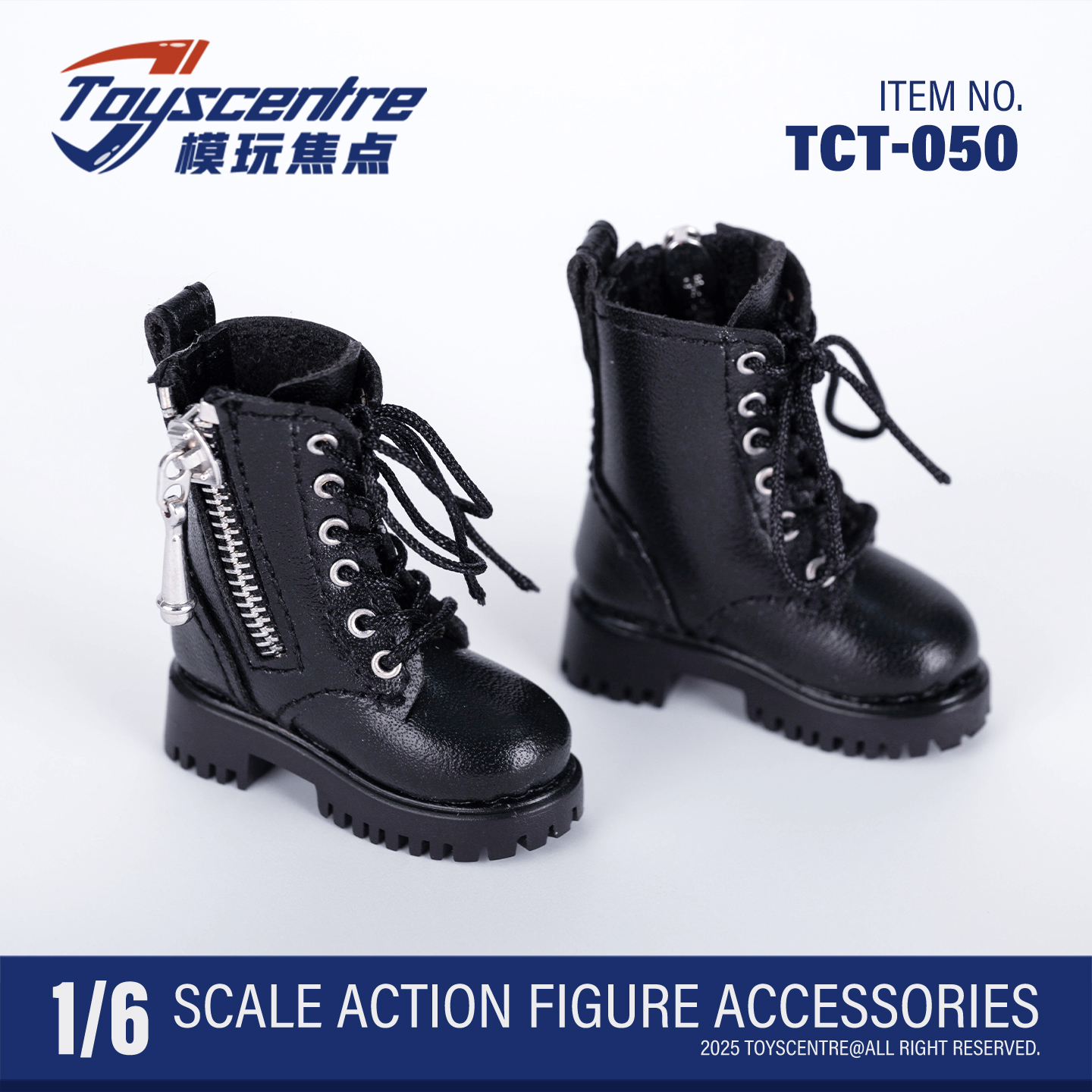 TCT-050 女装 1/6 马丁靴 军靴 女靴