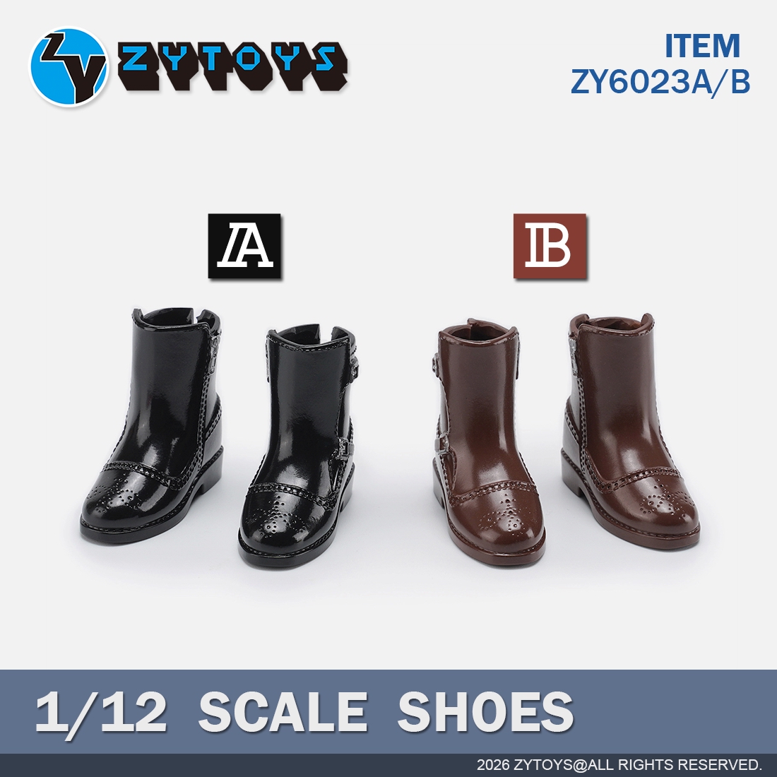 ZY6023 BJD 8分 12分 女款 中筒靴