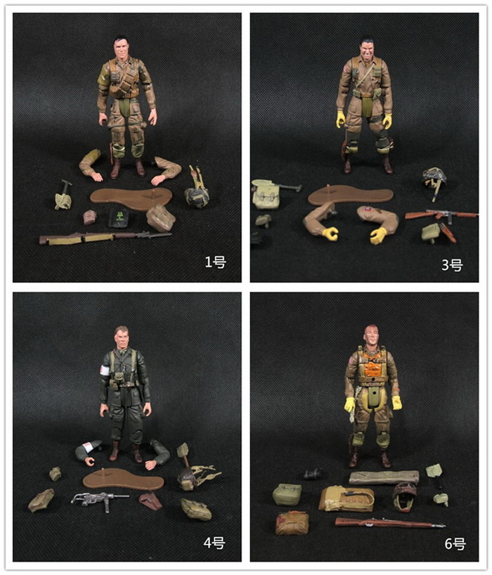 JSI 1/18 WWII美军 兵人模型 60099(图6)