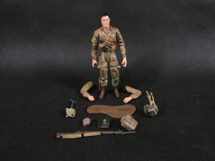 JSI 1/18 WWII美军 兵人模型 60099(图5)