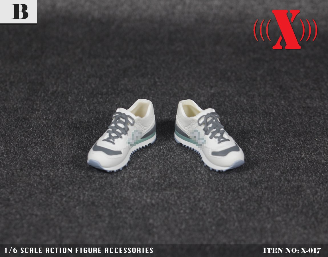 1/6 女装运动鞋 X-017 多色可选 空心鞋(图12)