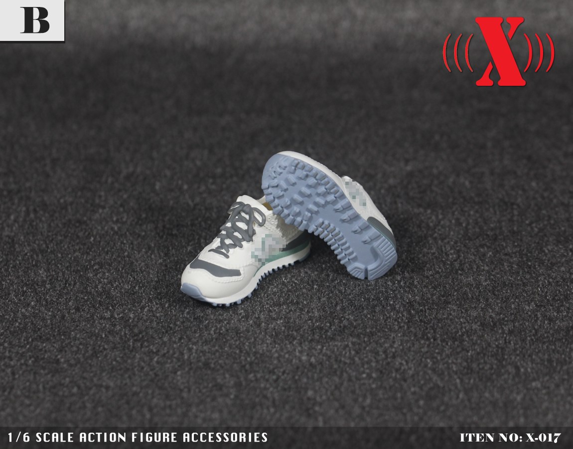 1/6 女装运动鞋 X-017 多色可选 空心鞋(图11)
