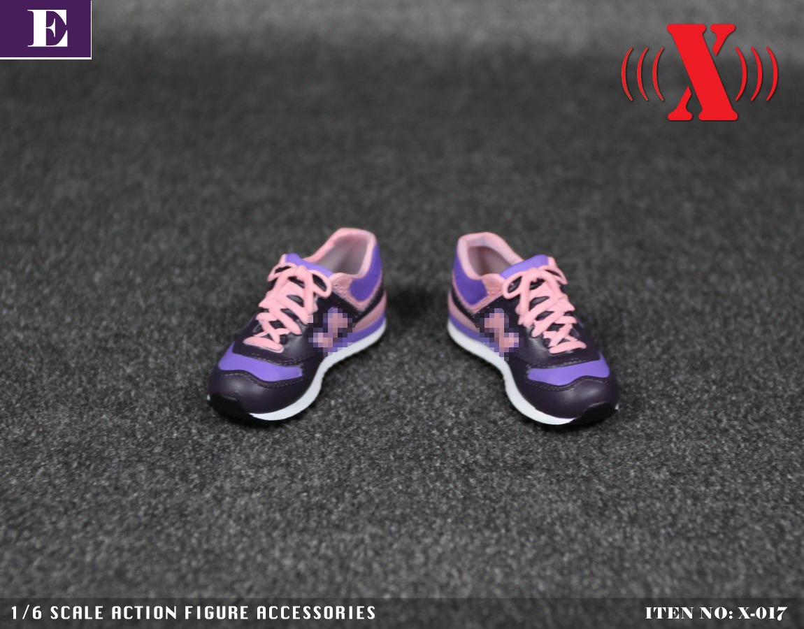 1/6 女装运动鞋 X-017 多色可选 空心鞋(图4)