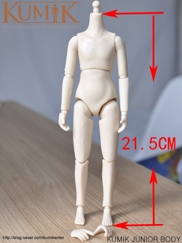 KUMIK 1/6 JUNIOR BODY 小女孩 素体(图1)