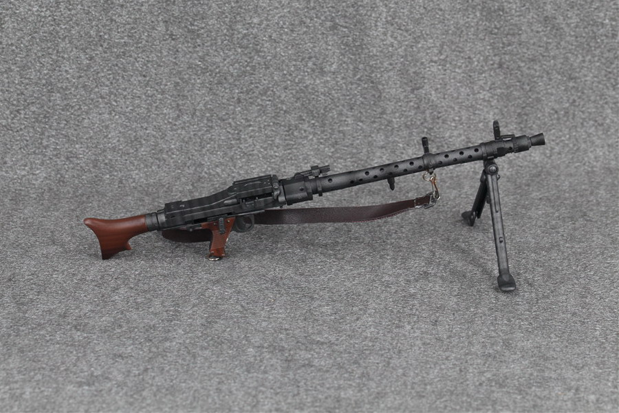 1/6 MG34 WWII德军轻机枪模型(图4)