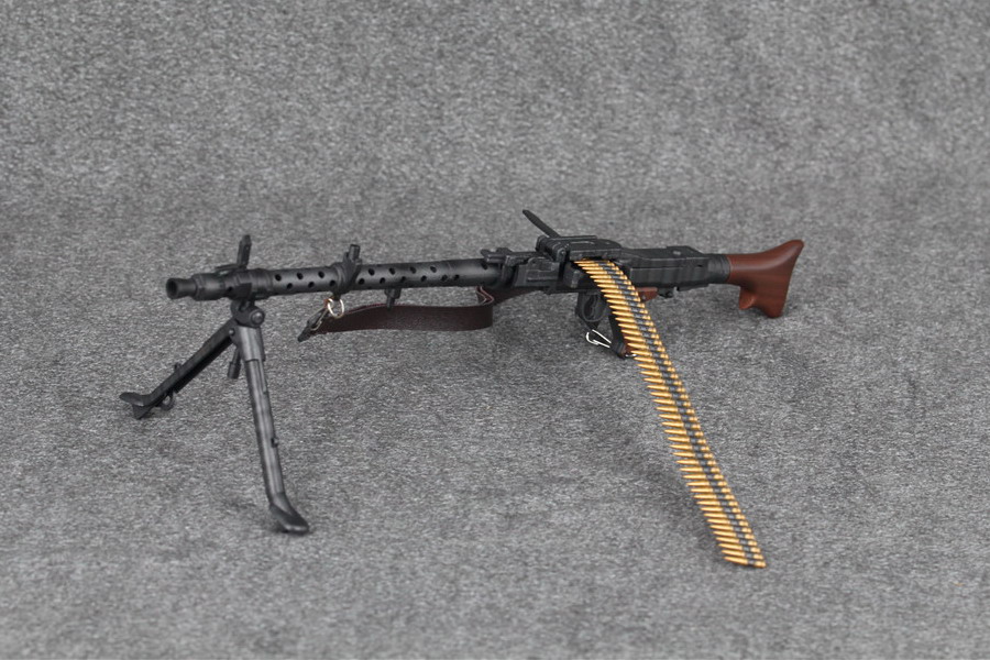 1/6 MG34 WWII德军轻机枪模型(图3)