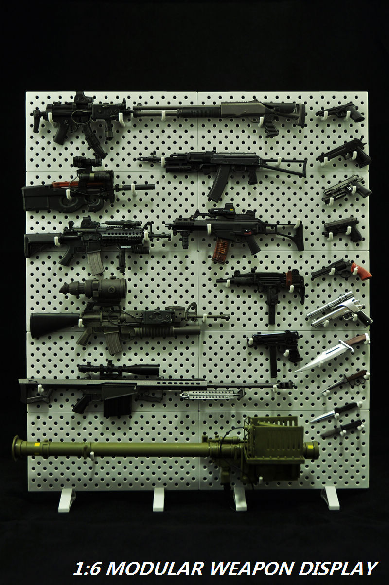  CZ TOYS 1/6 武器展示架 塑料模型(图13)