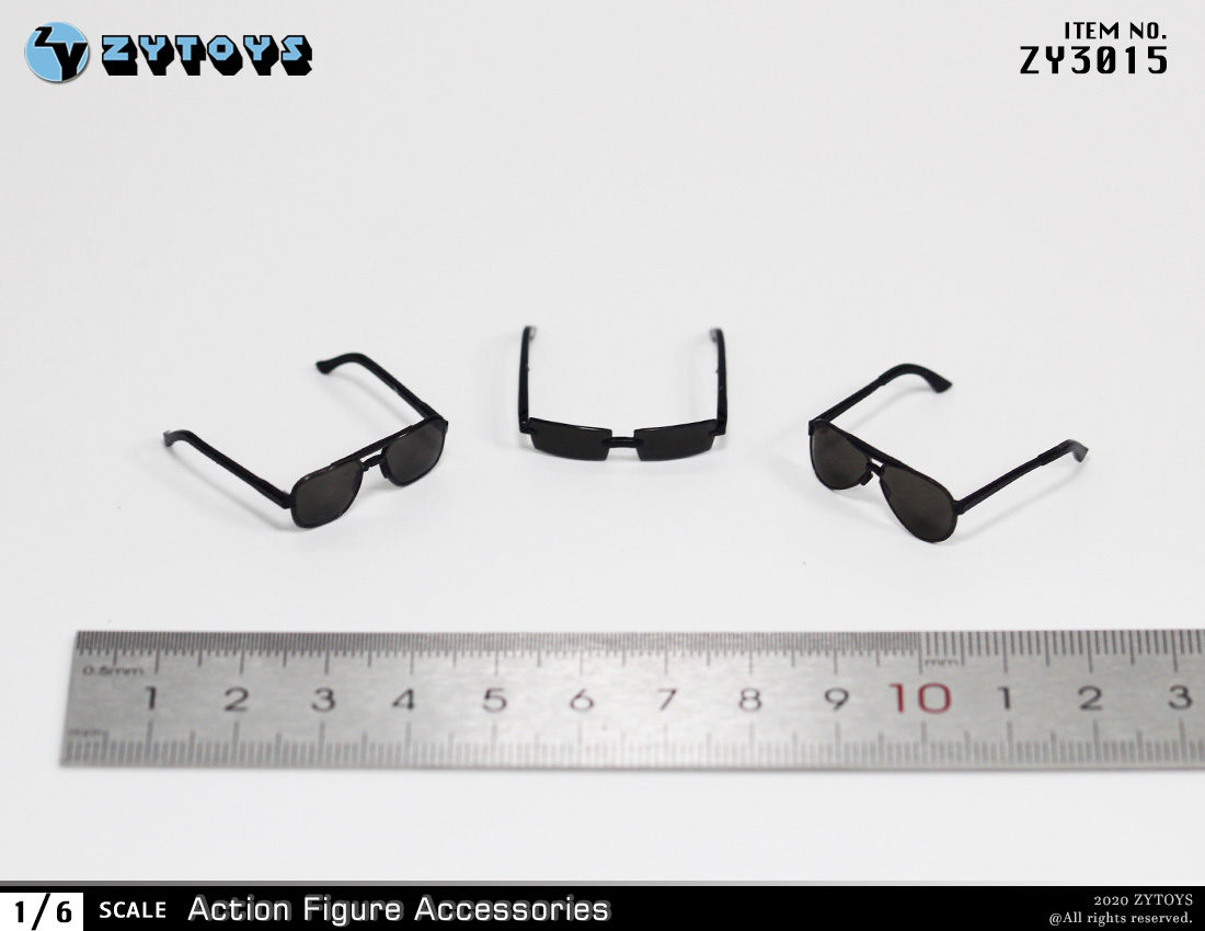 ZY3015--新款 男装 1/6 眼镜模型（3款）(图10)