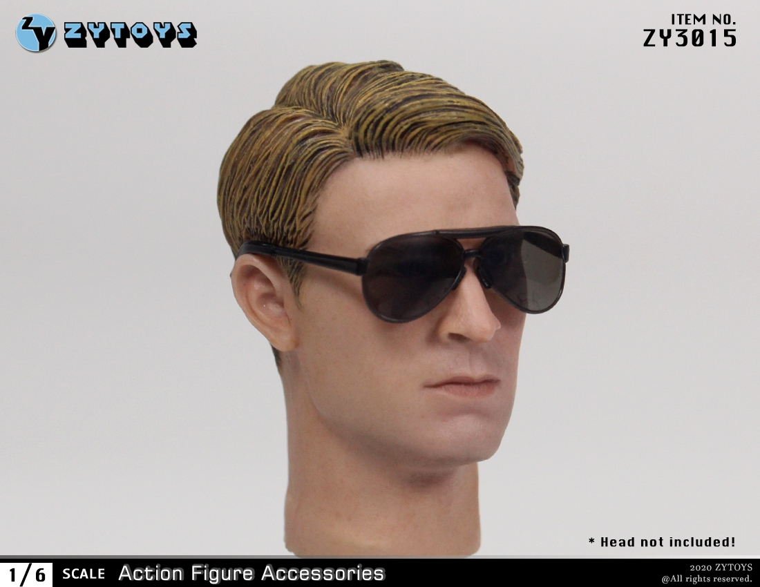 ZY3015--新款 男装 1/6 眼镜模型（3款）(图1)