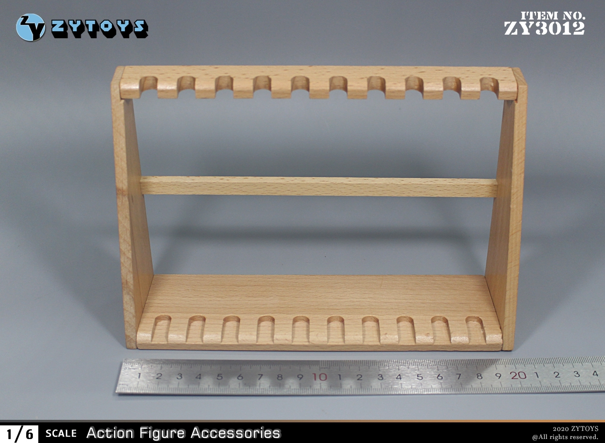 ZY3012--1/6 木枪架 武器架(图3)