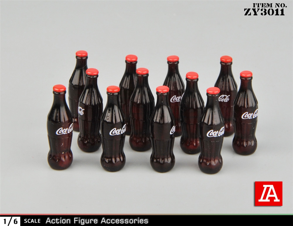 ZY3011A/B 2款 1/6 汽水瓶以及啤酒瓶 模型(图2)